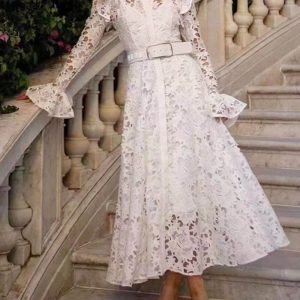 Lace Elegant Maxi Dress