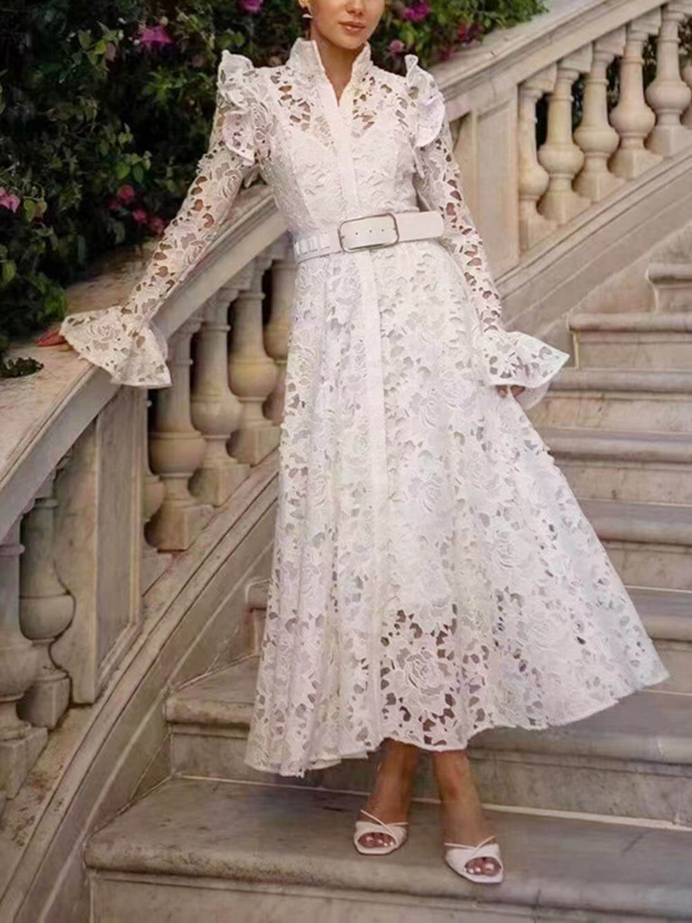 Lace Elegant Maxi Dress