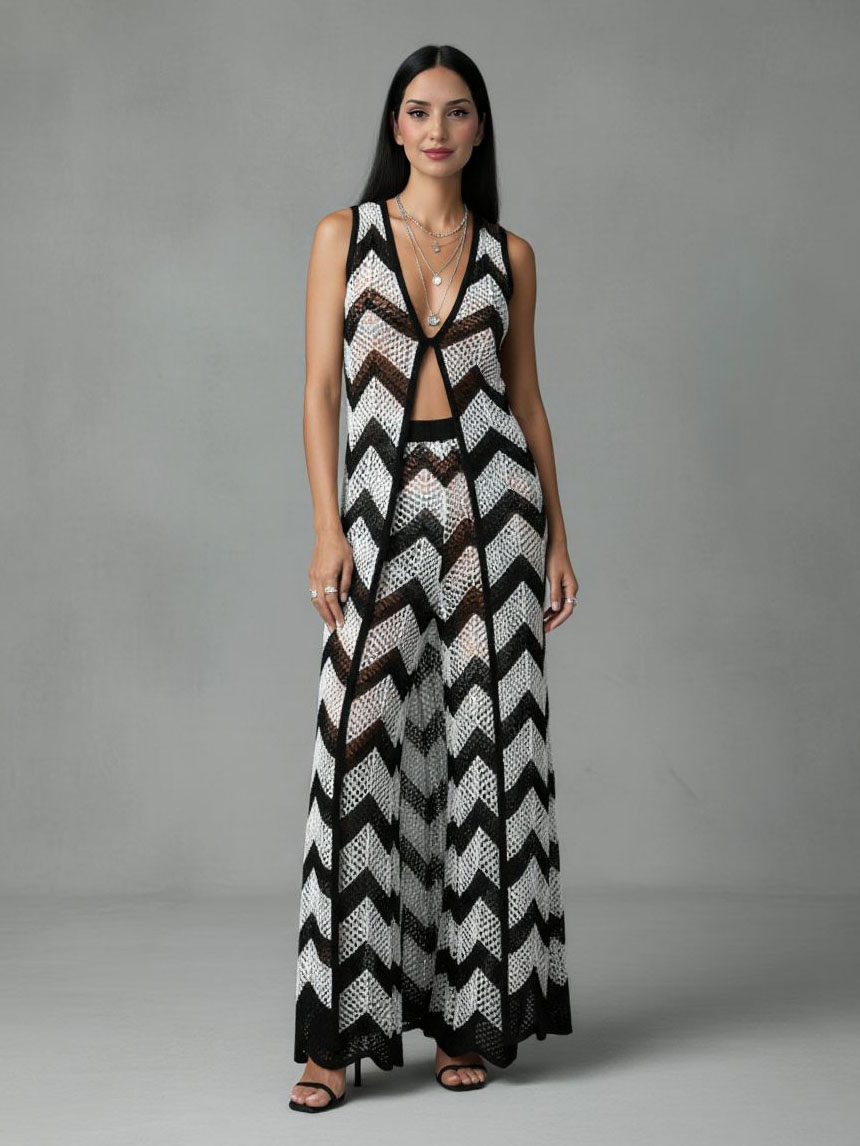 Crochet Resort Two-Piece Set