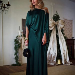 Satin Two-Piece Set
