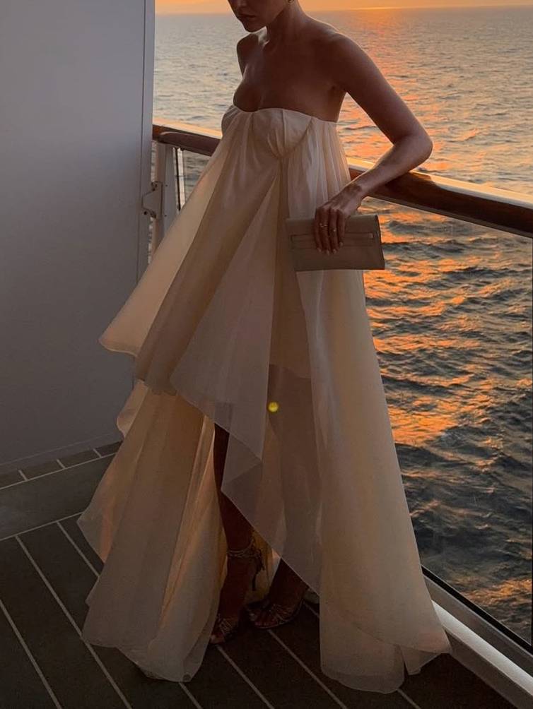 Strapless Maxi Dress