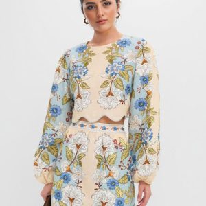 Floral Cropped Top