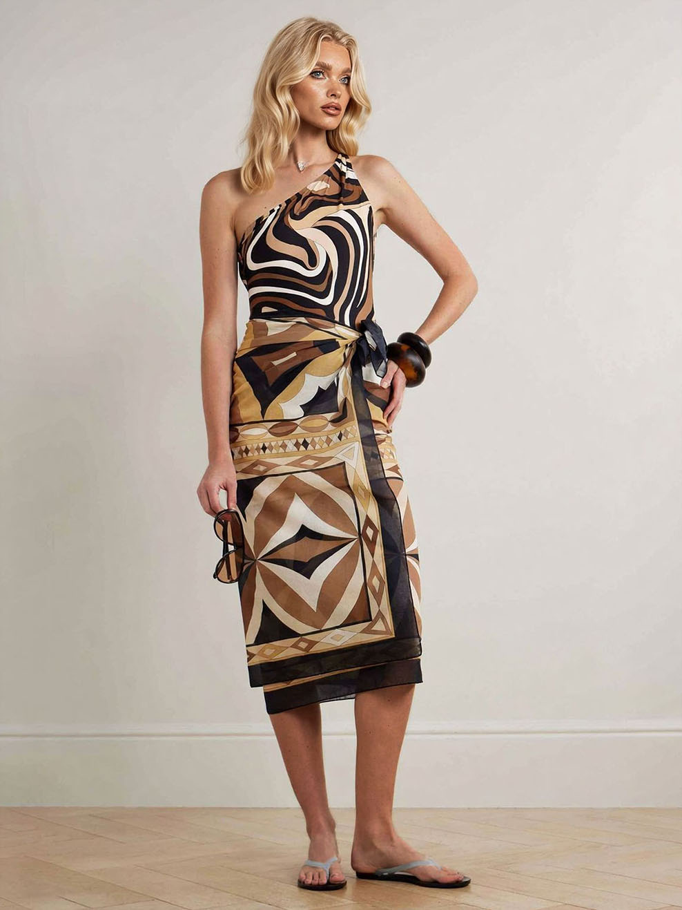 Printed Two-Piece Set